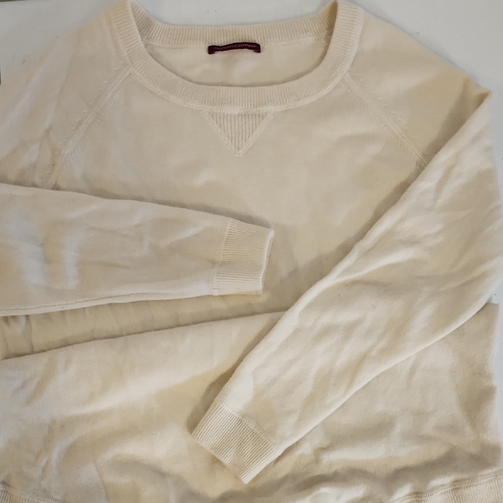 Cashmere Cream Knit Sweater